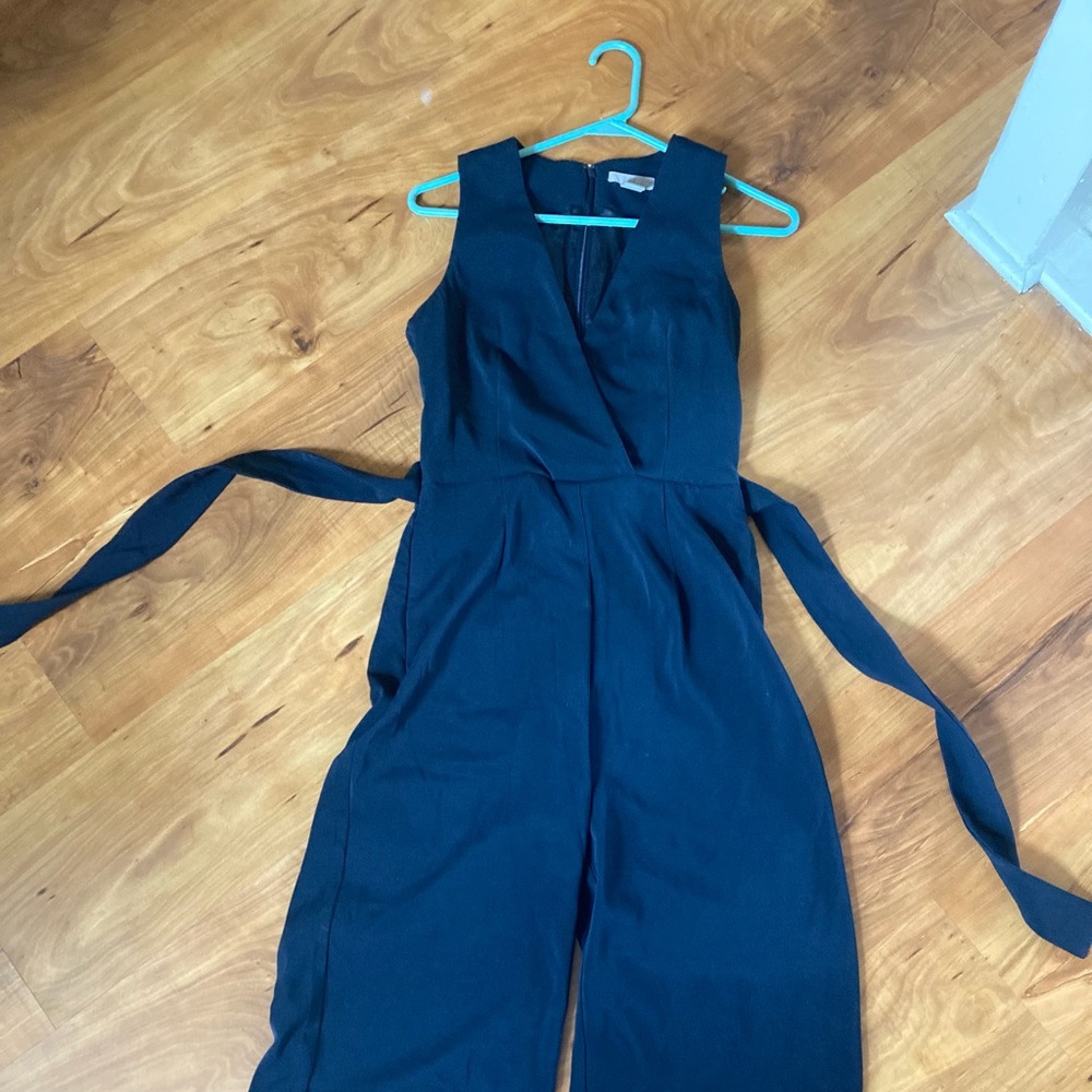 Wide-leg wrap top H&M jumpsuit